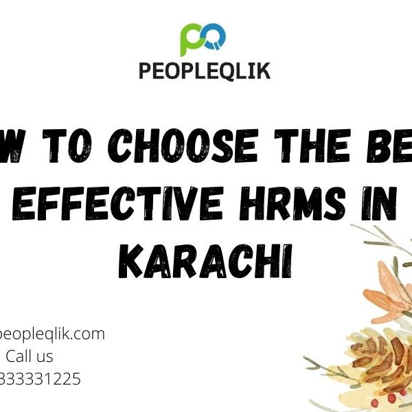 How to Choose the Best Effective HRMS in Karachi?