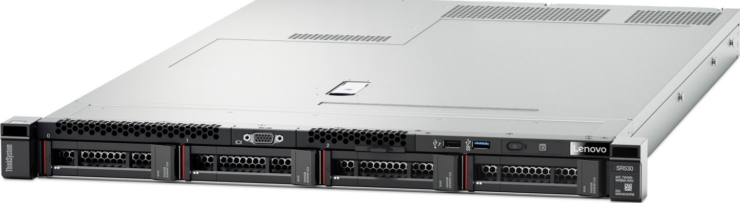 Lenovo SR530 Xeon Silver 4208 Rack Server (8C 2.1GHz 11MB Cache/85W) 32GB 2933MHz (1x32GB, 2Rx4 RDIMM), No Backplane, No RAID,ThinkSystem M.2 Enablement Kit,1x750W | 7X08A0AZEA